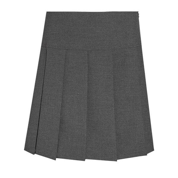 Drop Waist Knife Pleat Skirt - Junior - 977 Thumbnail