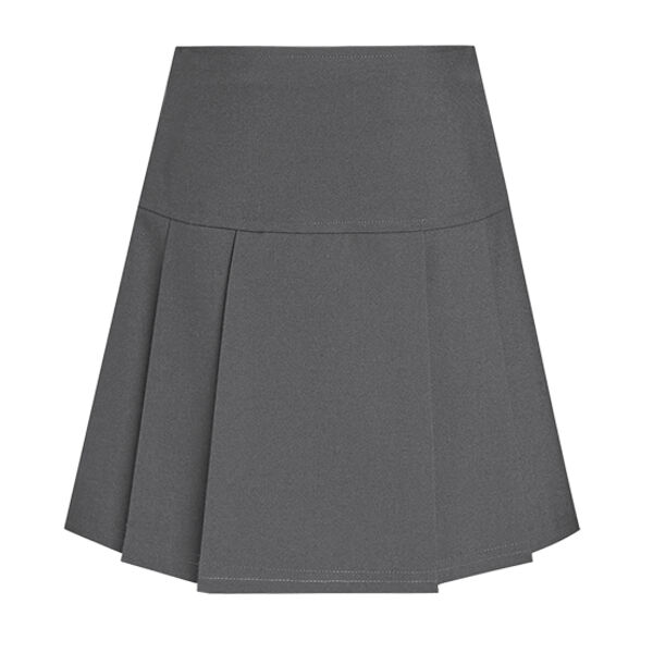 Drop Waist Pleated Skirt - 975 Thumbnail