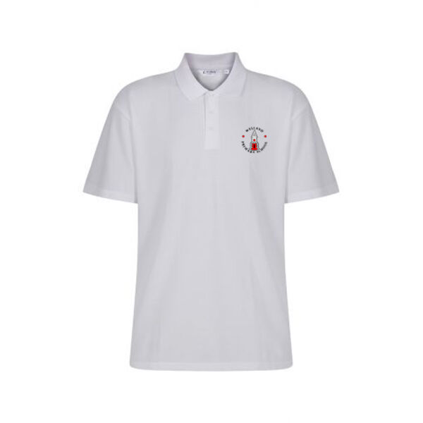 Welland Primary White Polo Shirt Thumbnail