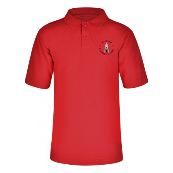 Welland Primary Red Polo Shirt Thumbnail